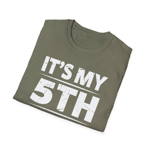 It's My 5th Birthday Bro Fifth Birthday Party For Boys Girls Unisex T-Shirt