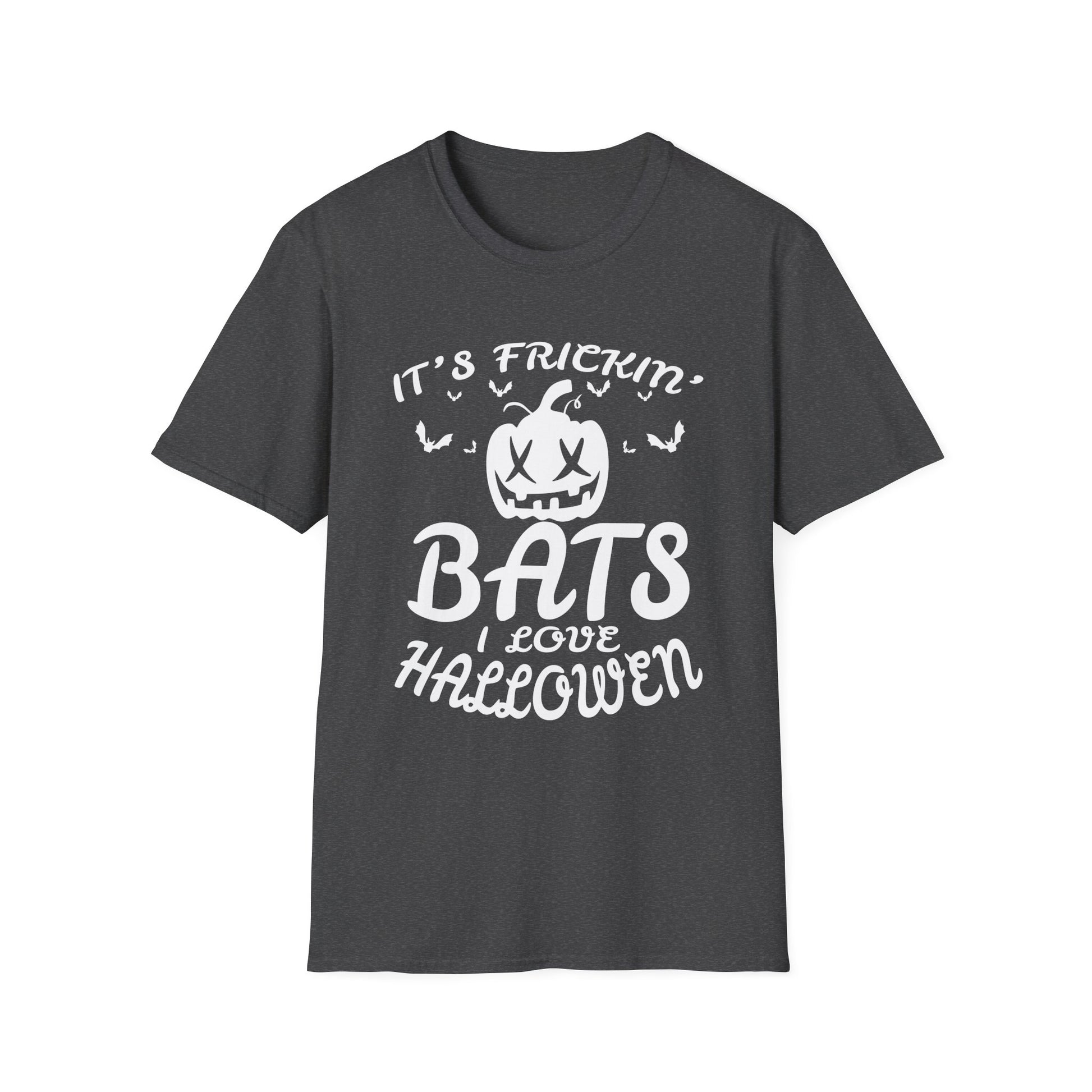 Halloween Bat T‑Shirt — "It's Frickin' Bats I Love Halloween" Graphic Tee