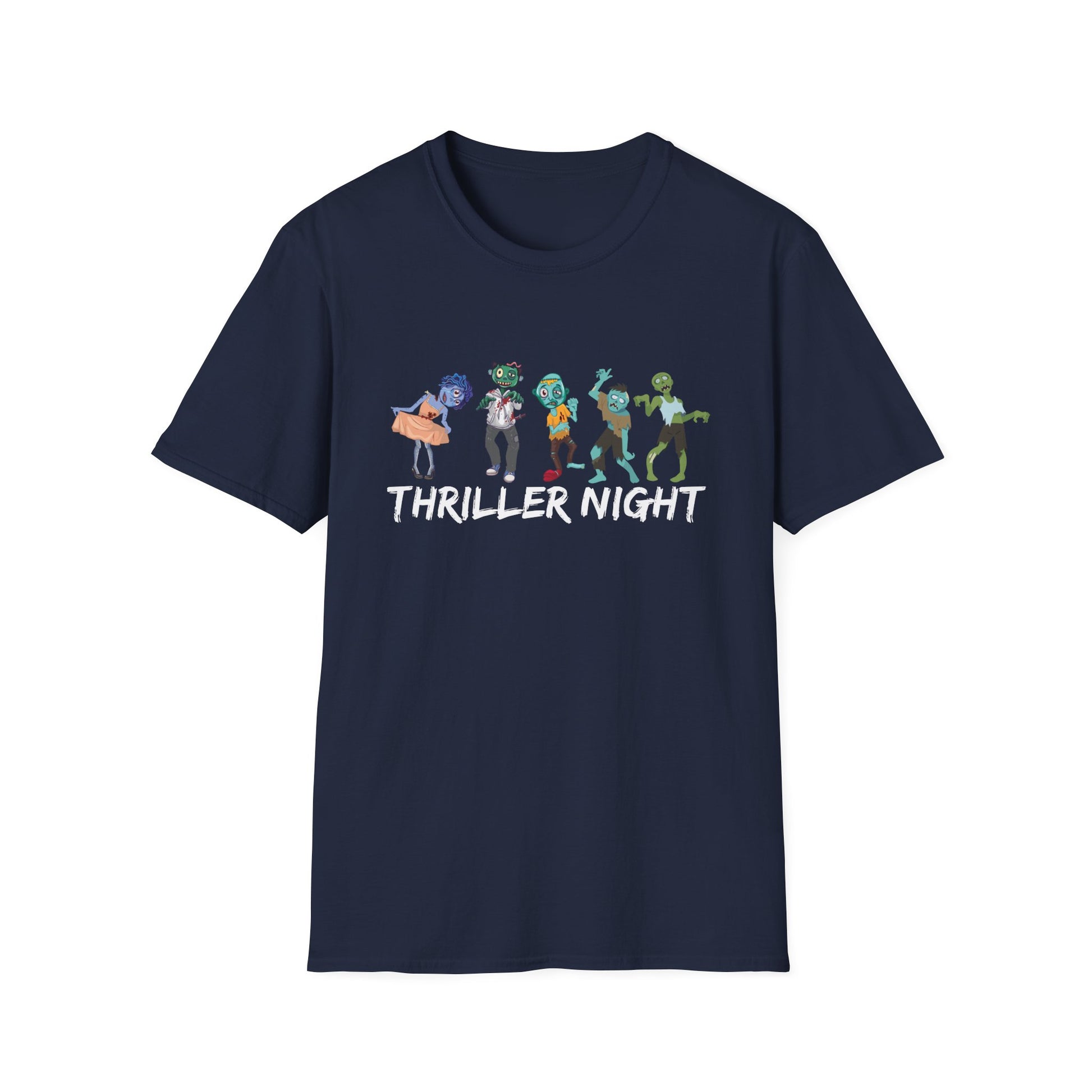 Thriller Night T-Shirt — Dancing Monsters Halloween Tee