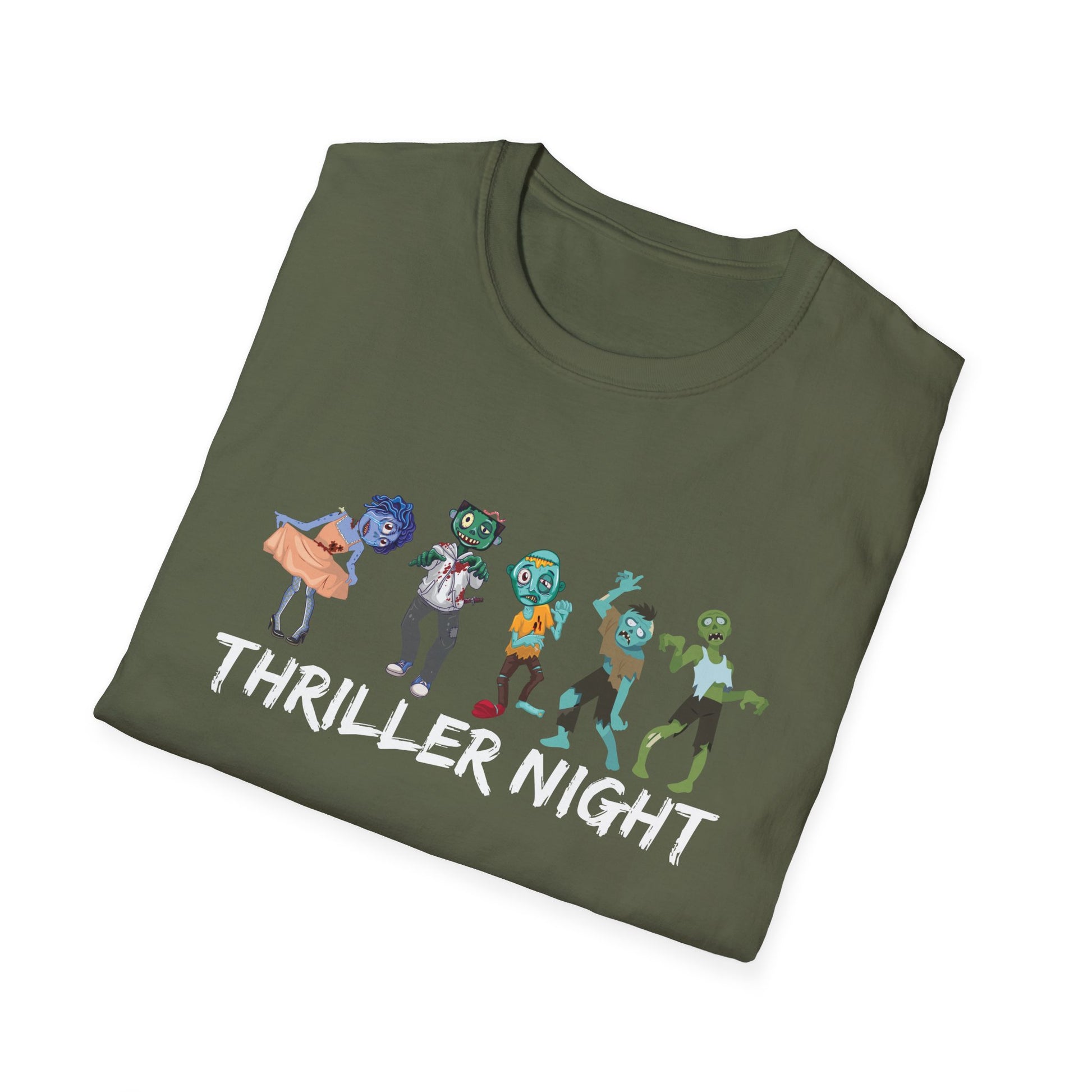 Thriller Night T-Shirt — Dancing Monsters Halloween Tee