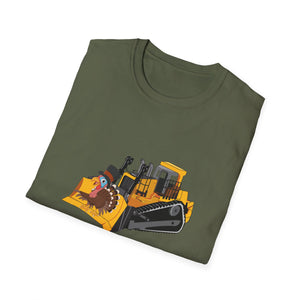 I Dig Thanksgiving Bulldozer T-Shirt