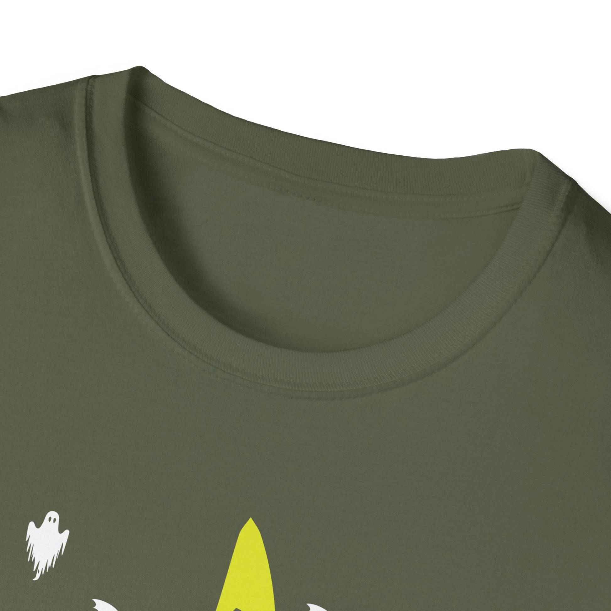 Halloween T-Shirt — "Chillin' With My Creeps" Witch Hat & Bats Graphic