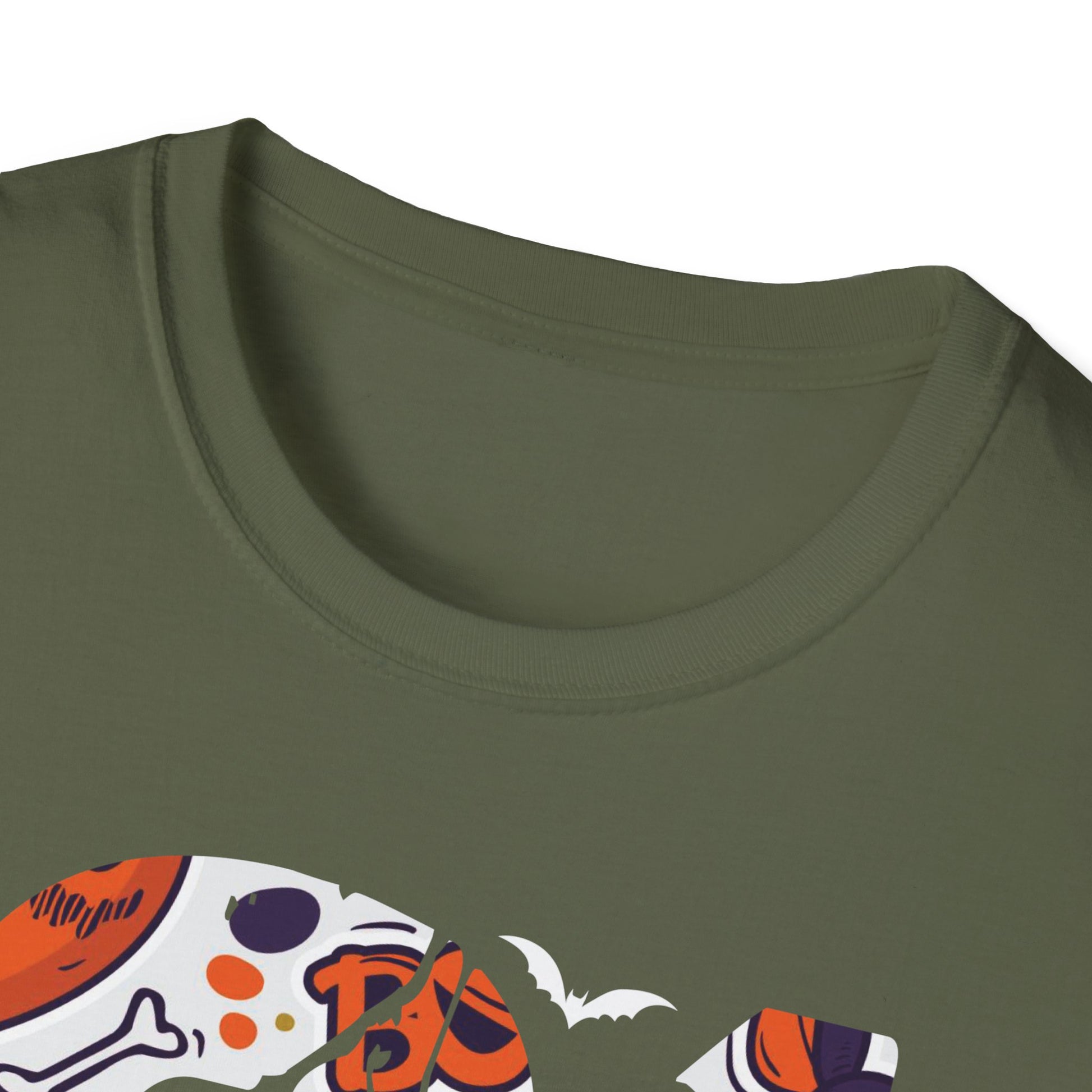 October Skull T-Shirt — Halloween October Graphic Tee