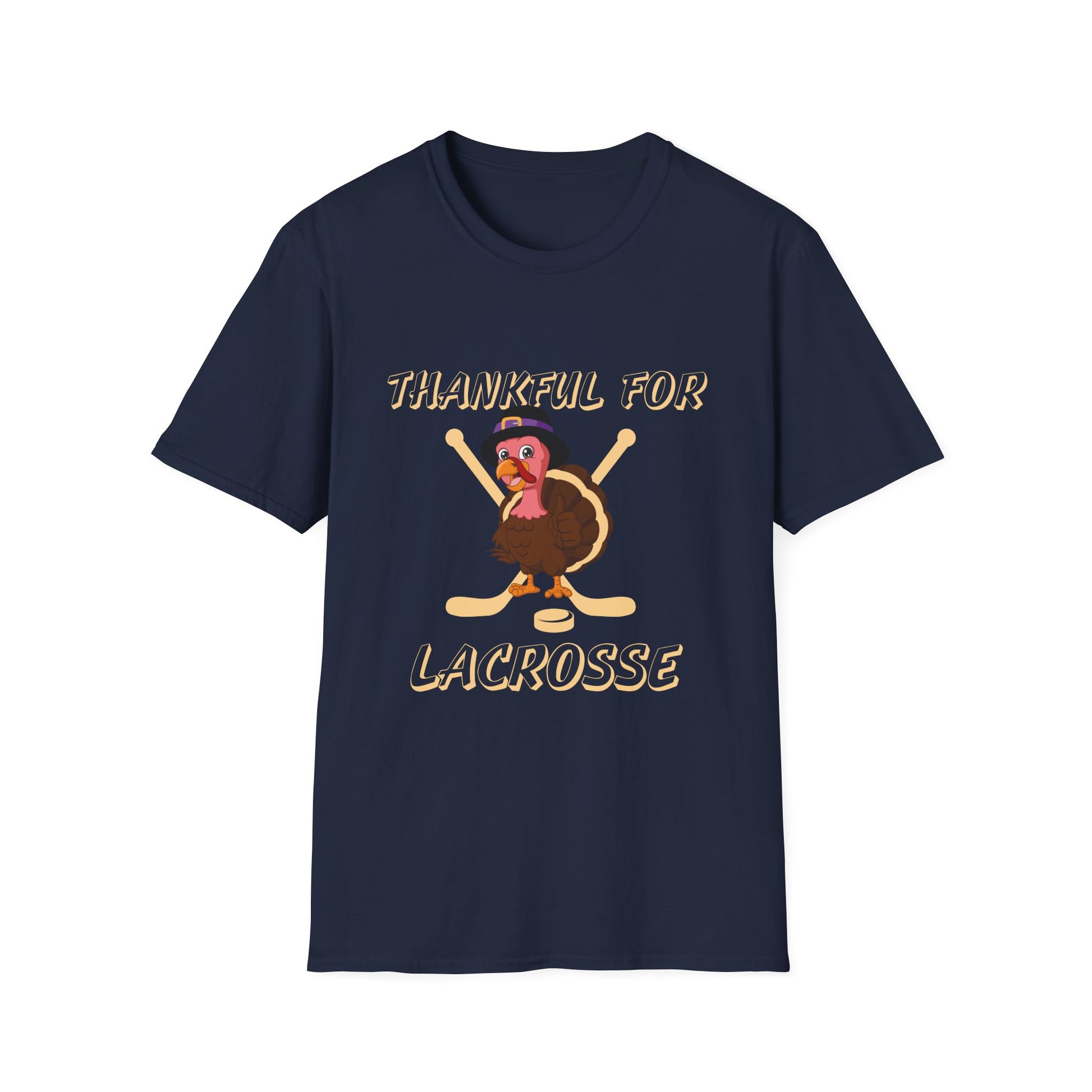 Thankful for Lacrosse Turkey T-Shirt