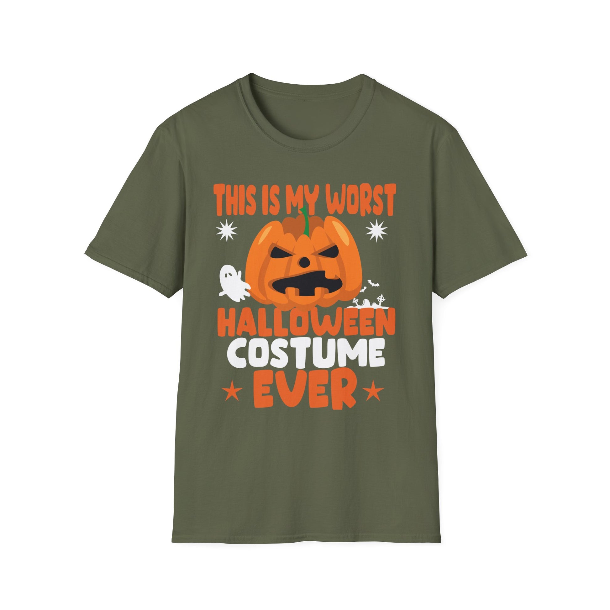 Halloween T-Shirt — "This Is My Worst Halloween Costume Ever" Funny Pumpkin Tee