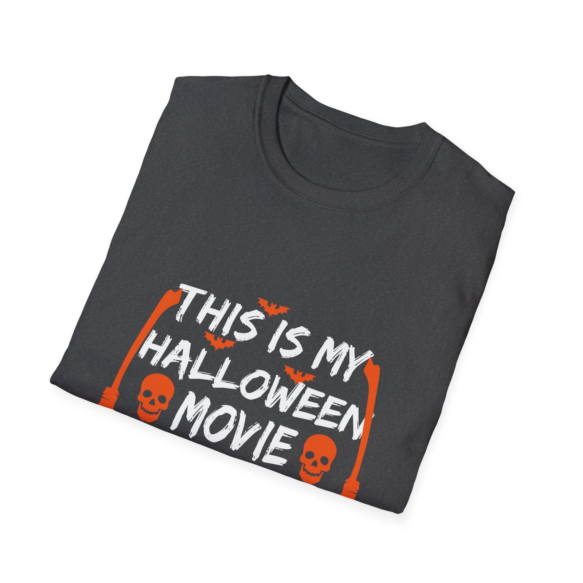 Halloween Movie Watching T-Shirt — "This Is My Halloween Movie Watching Shirt"