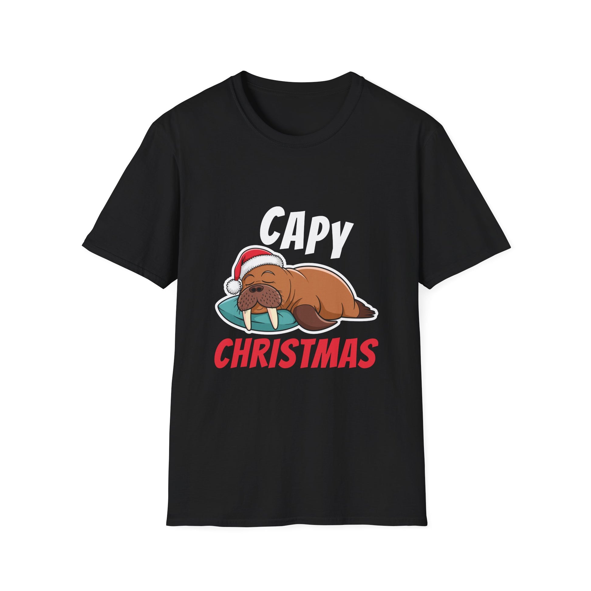 Capybara Christmas Unisex T-Shirt
