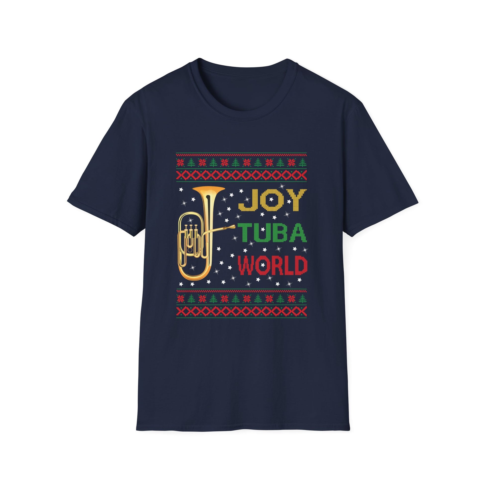 Joy Tuba World Christmas T-Shirt