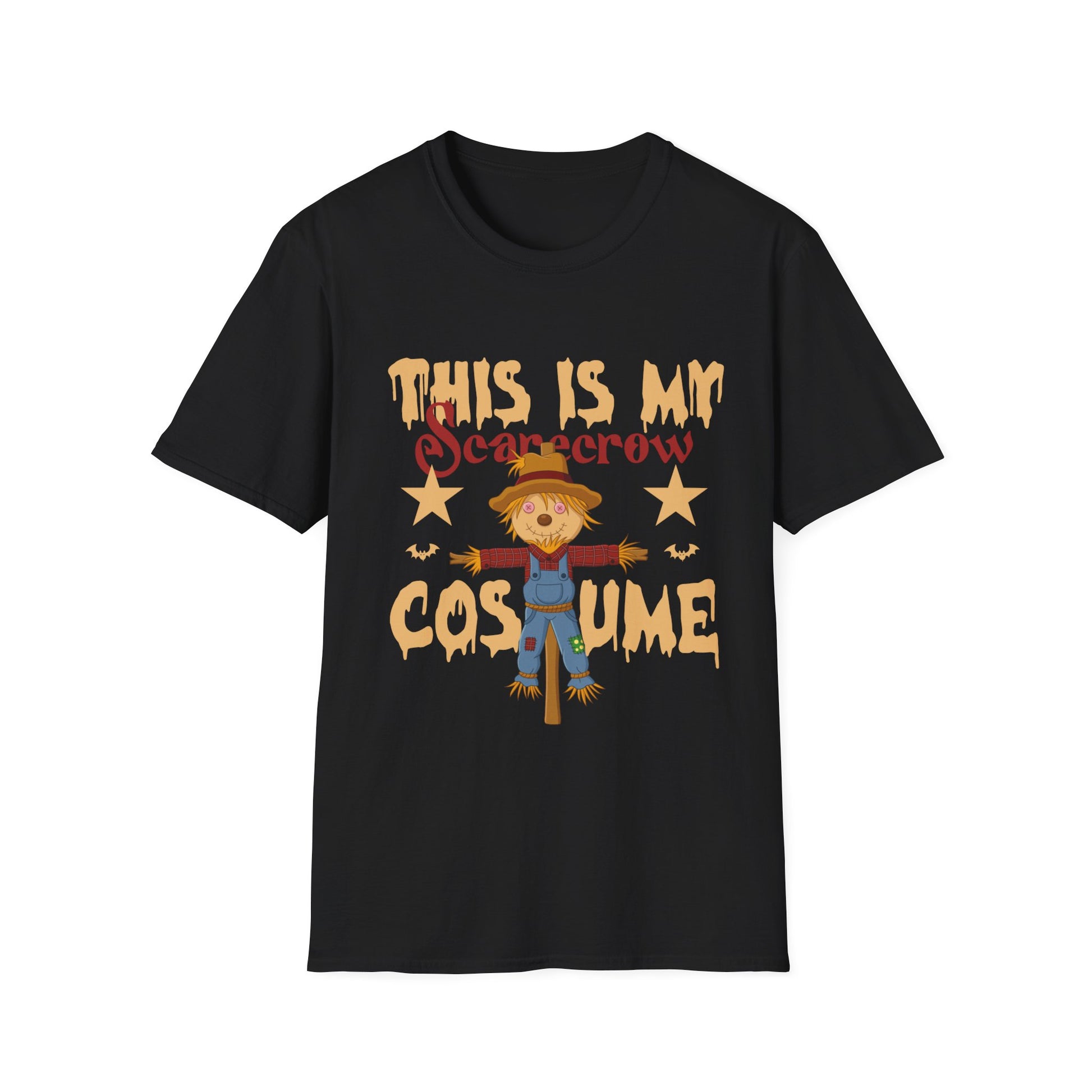 This Is My Scarecrow Costume T-Shirt — Cute Halloween Scarecrow Graphic Tee