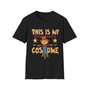 This Is My Scarecrow Costume T-Shirt — Cute Halloween Scarecrow Graphic Tee