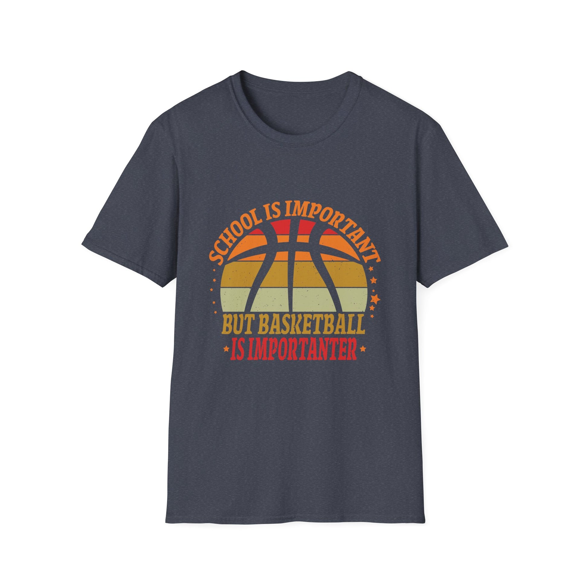 Basketball Vintage Slogan Funny Unisex T-Shirt
