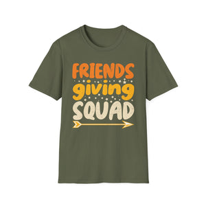 Friendsgiving Squad T-Shirt — Thanksgiving Party Tee