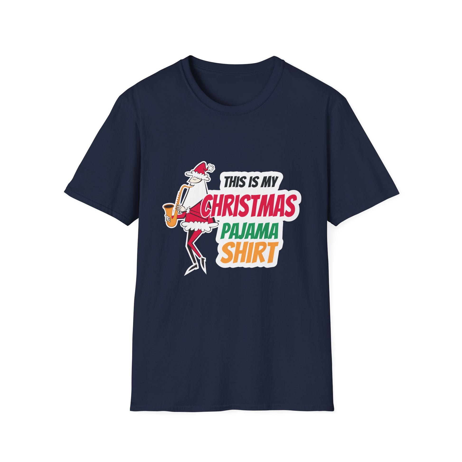 Christmas Pajama Shirt T-Shirt — "This Is My Christmas Pajama Shirt" Holiday Tee