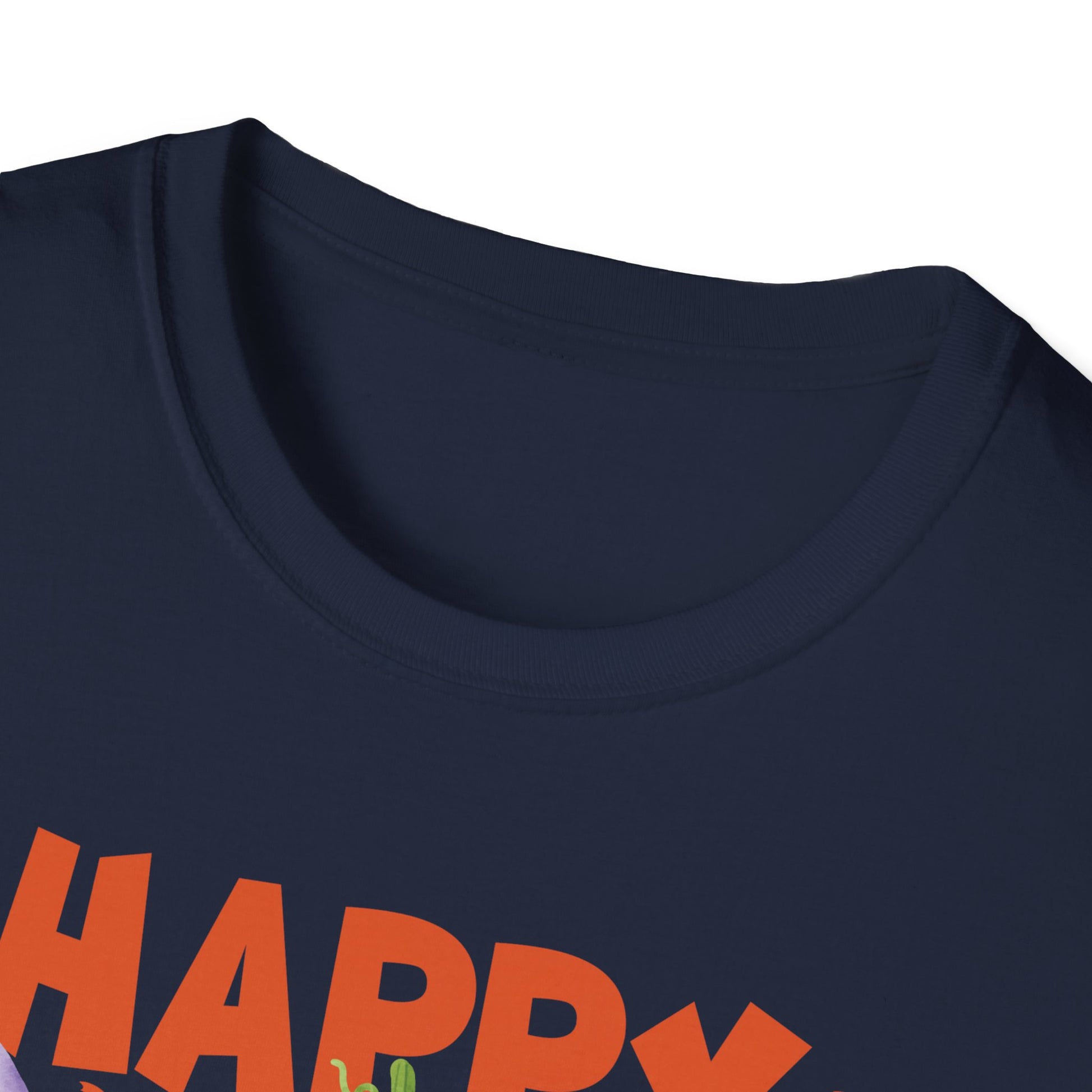 Happy Halloween Puppies T-Shirt — Cute Dogs in Pumpkin & Ghost Costumes