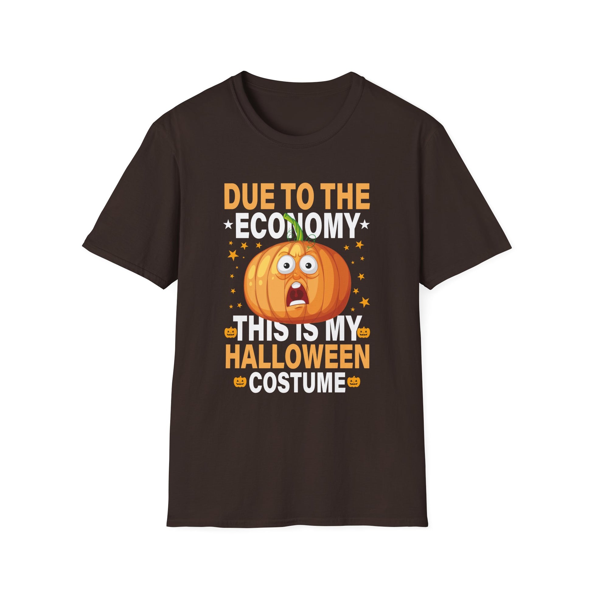 Due To Inflation This Is My Halloween Costume Cute Halloween Tee Unisex Softstyle T-Shirt