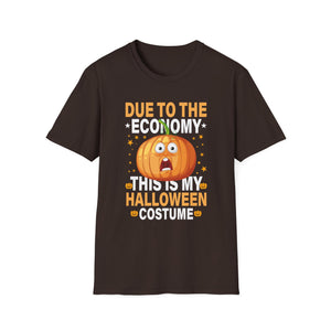 Due To Inflation This Is My Halloween Costume Cute Halloween Tee Unisex Softstyle T-Shirt
