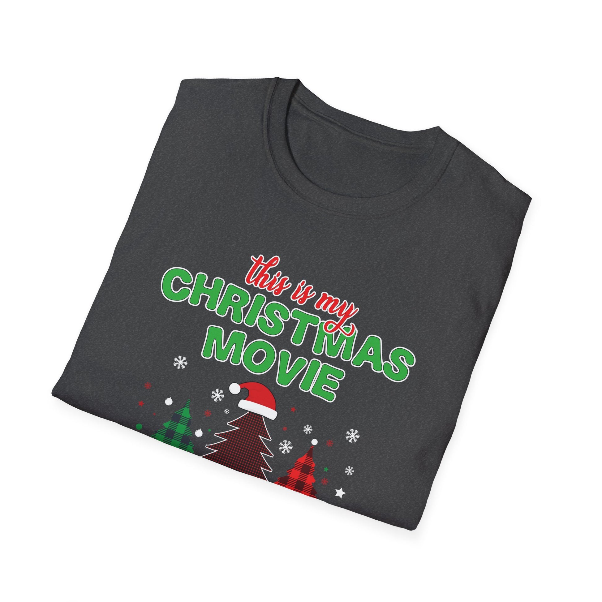 Tapir Christmas Tree Christmas Animal Gifts Unisex Softstyle T-Shirt