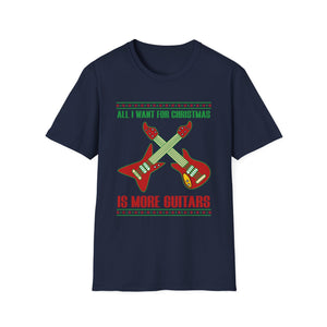 Christmas Guitar T-Shirt — 