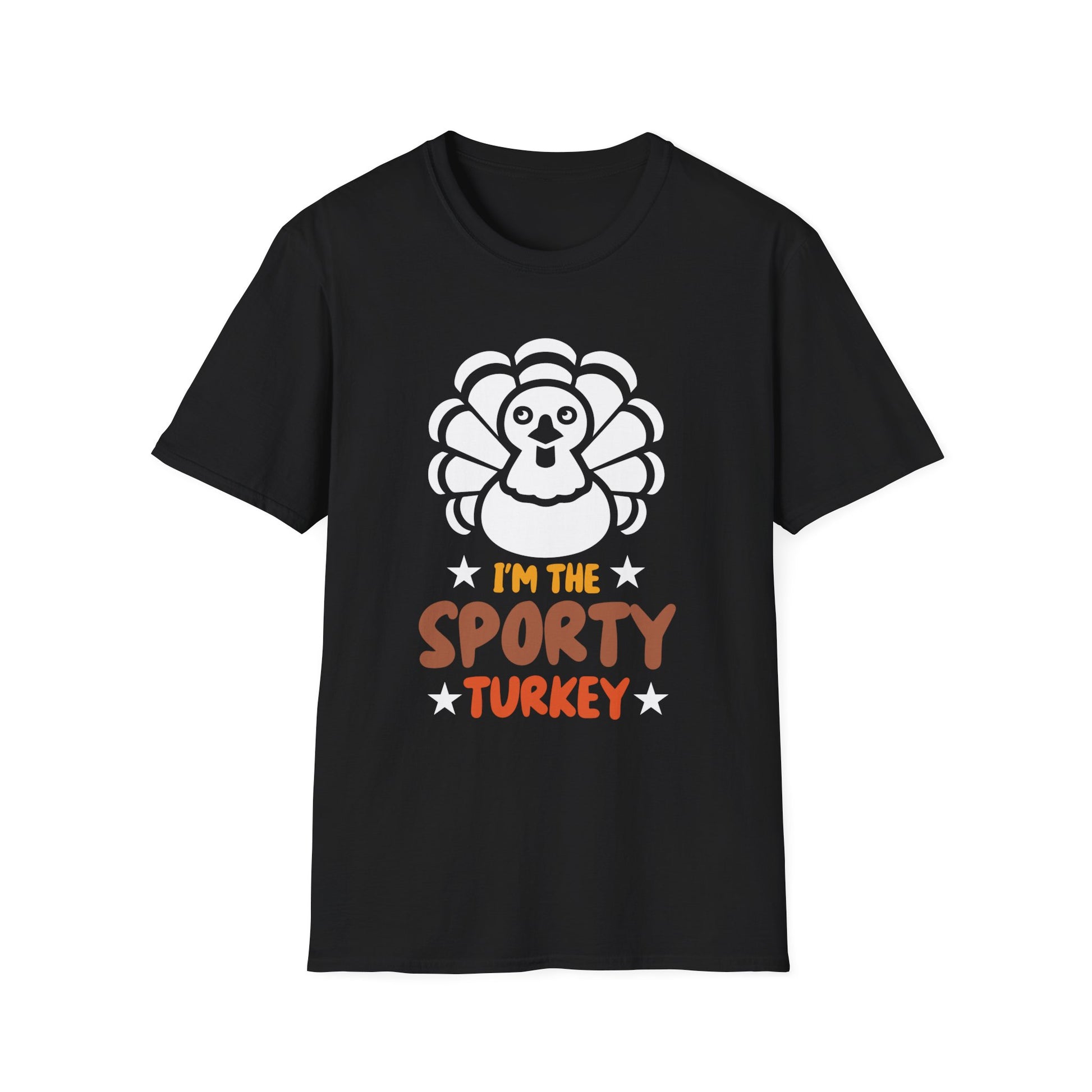 I’m the Sporty Turkey T-Shirt — Funny Thanksgiving Turkey Tee
