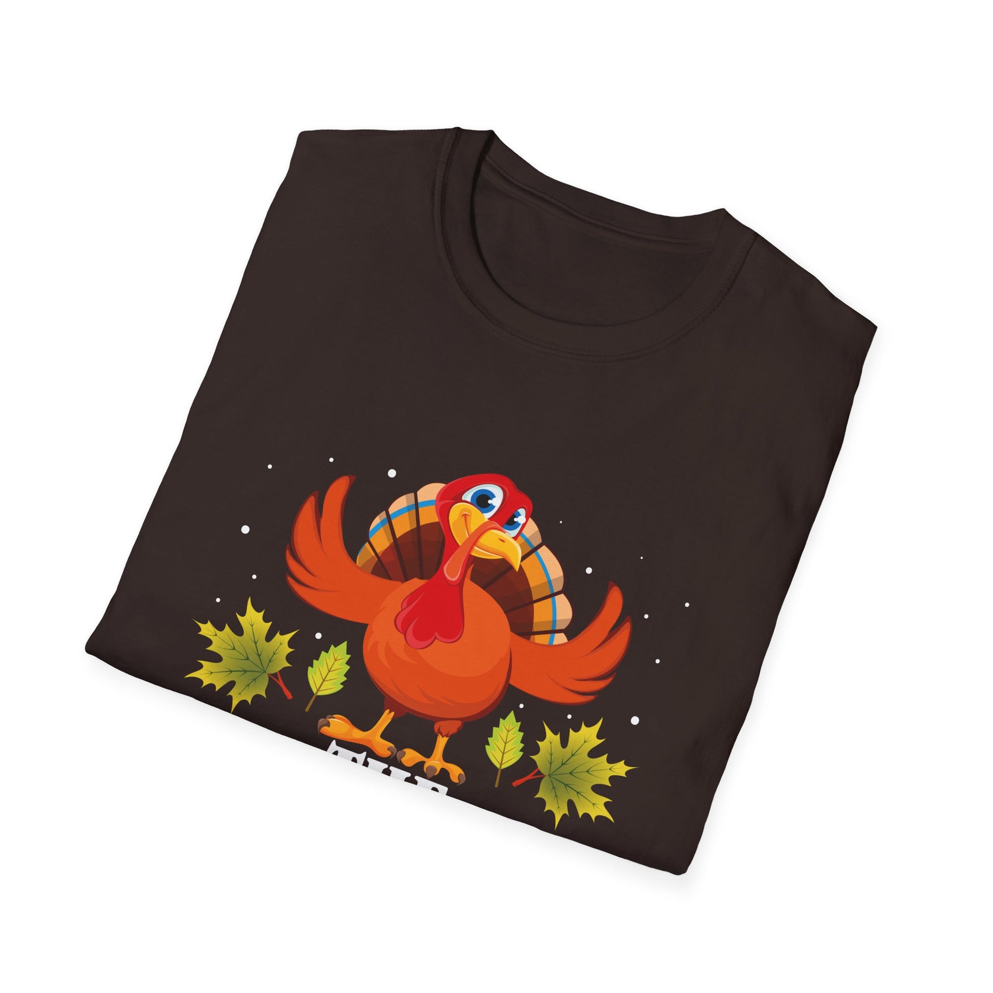Thanksgiving The Nana Turkey Matching Unisex Softstyle T-Shirt