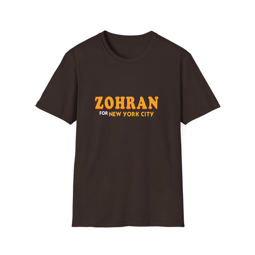 Zohran For New York City T-Shirt — NYC Supporter Tee