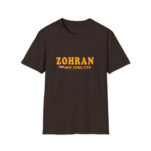 Zohran For New York City T-Shirt — NYC Supporter Tee