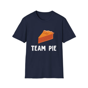 Team Pie T-Shirt — Pumpkin Pie Graphic Tee, Thanksgiving Dessert Shirt