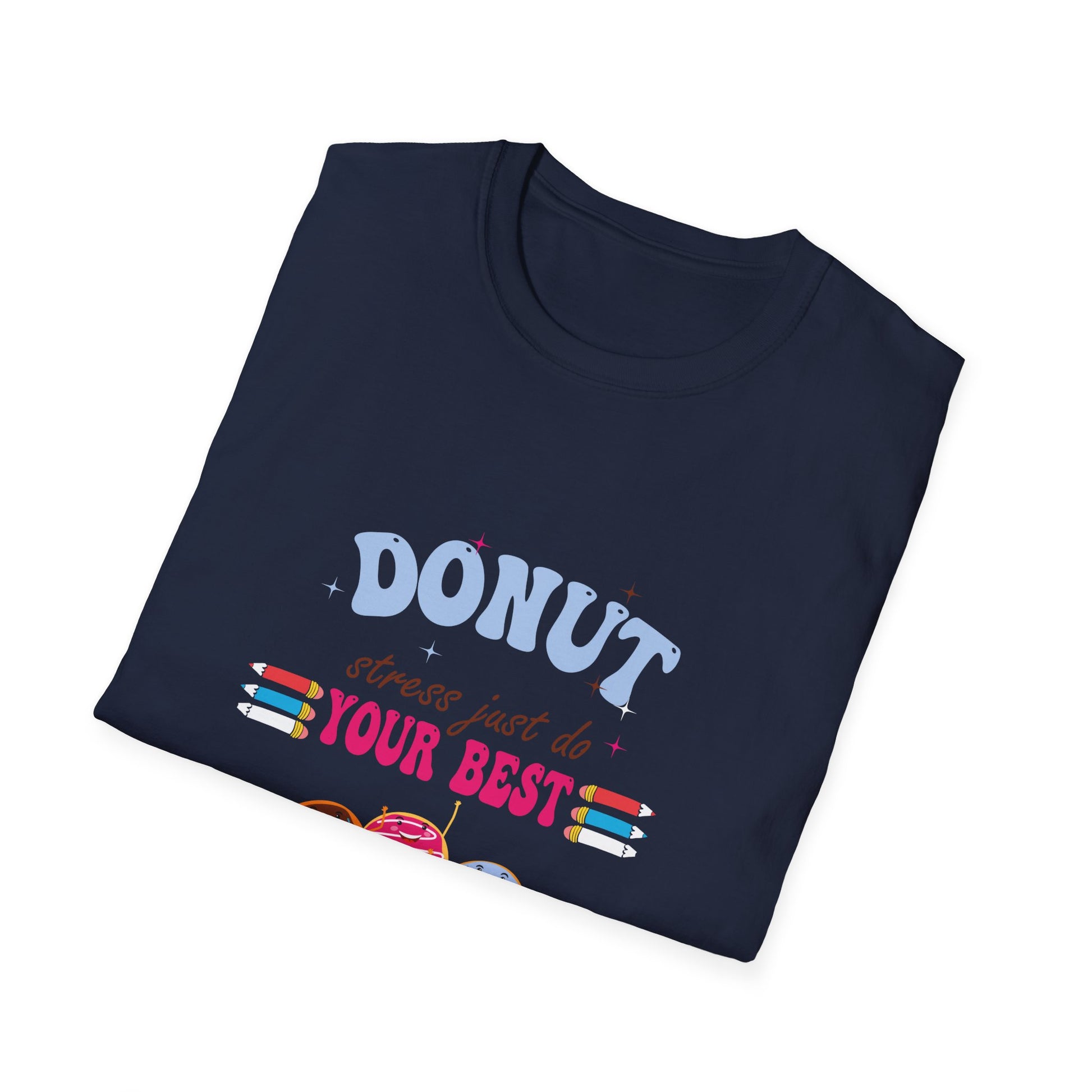 Donut Give Up T-Shirt — 'Donut Forget Your Best' Cute Retro Dessert Graphic Tee