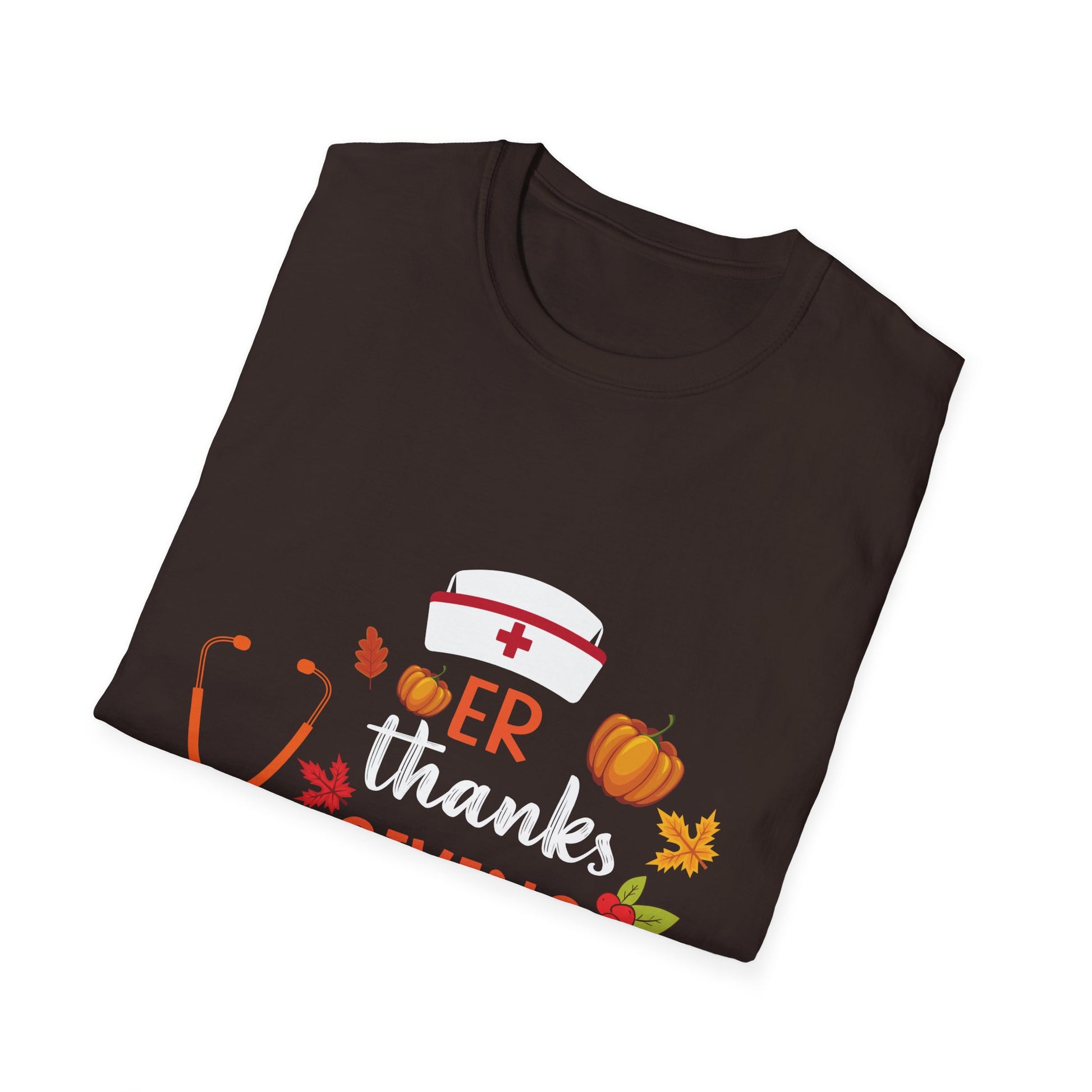 ER Thanksgiving Nurse Crew Emergency Room Nurse Thanksgiving  Unisex T-Shirt