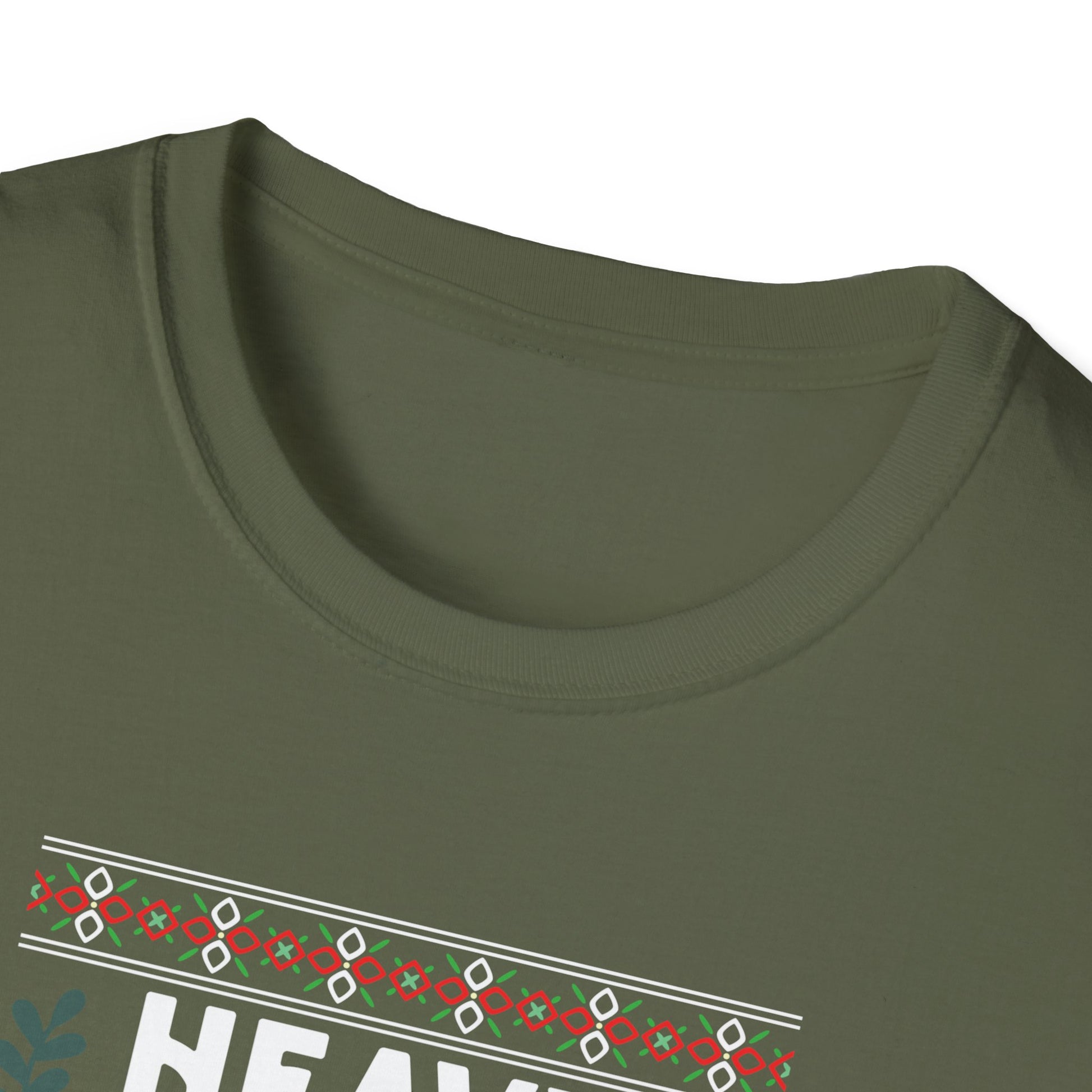 Heavy Christmas Skull T-Shirt — Santa Skull Holiday Metal Tee