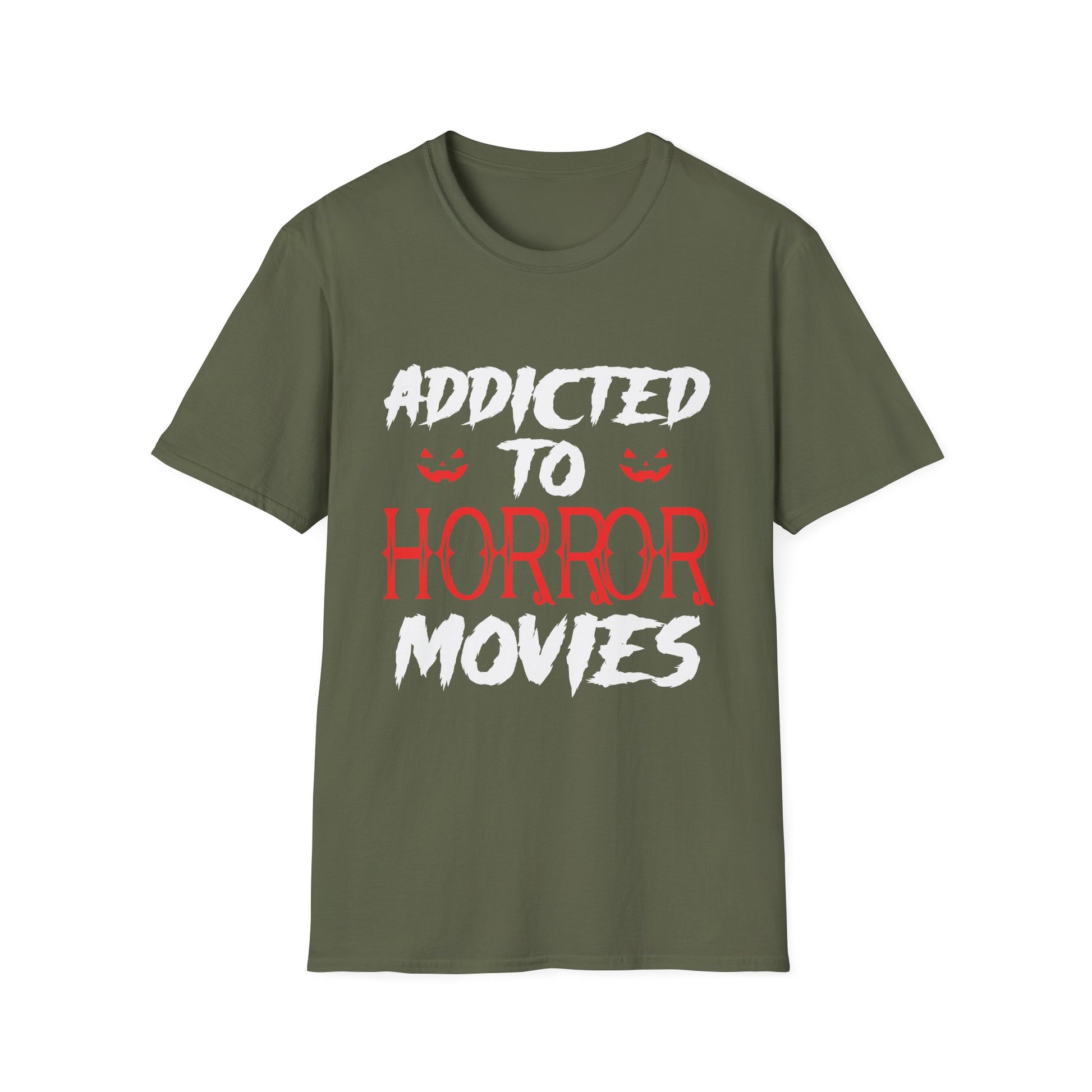 Addicted to Horror Movies T-Shirt