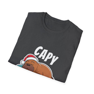 Capybara Christmas Unisex T-Shirt
