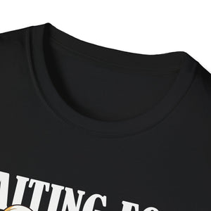 Waiting For Halloween Like T-Shirt — Dancing Skeletons & Pumpkin Halloween Tee