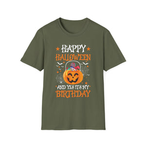 Halloween Birthday T-Shirt — 