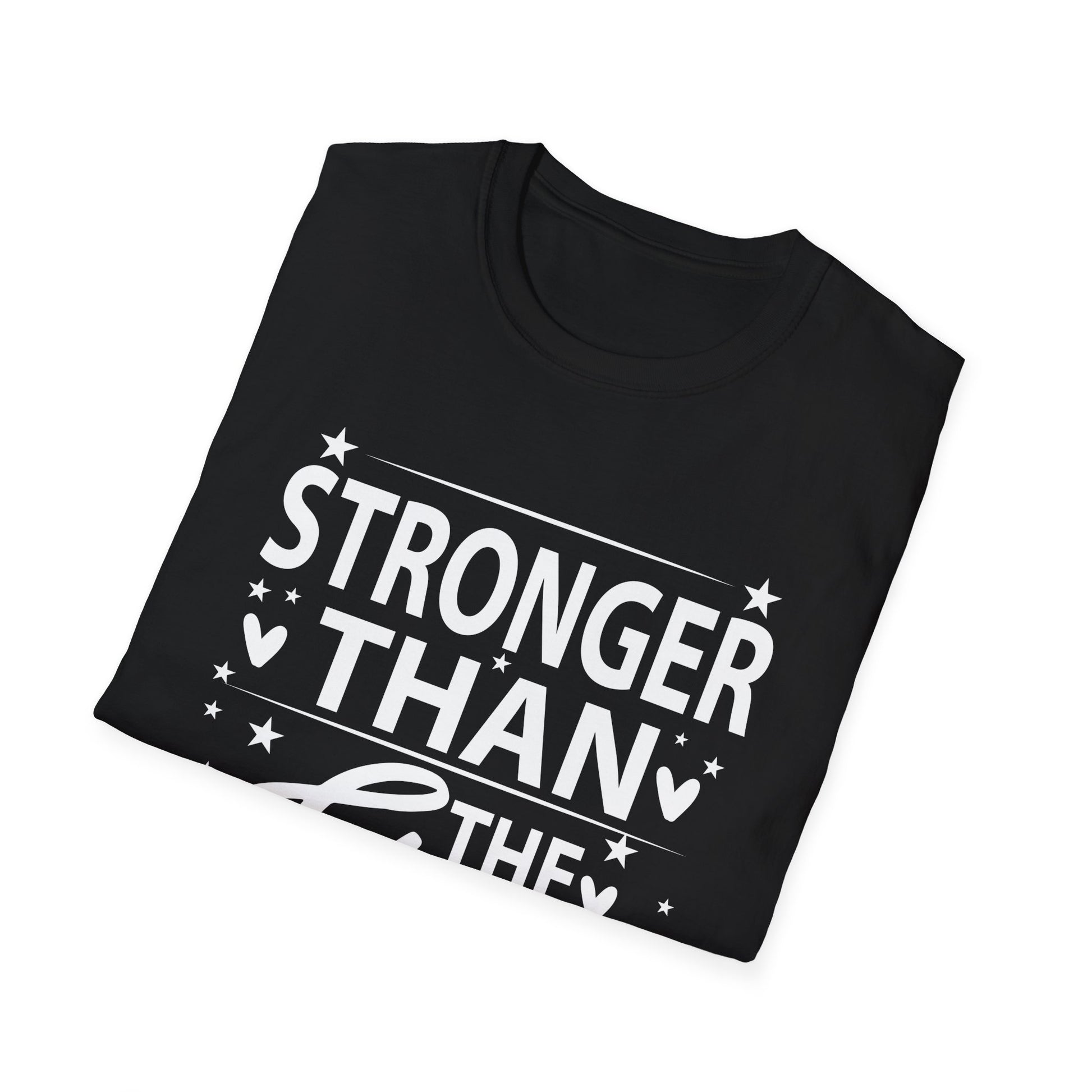 Stronger Than The Storm Motivational Inspirational Positive Unisex T-Shirt