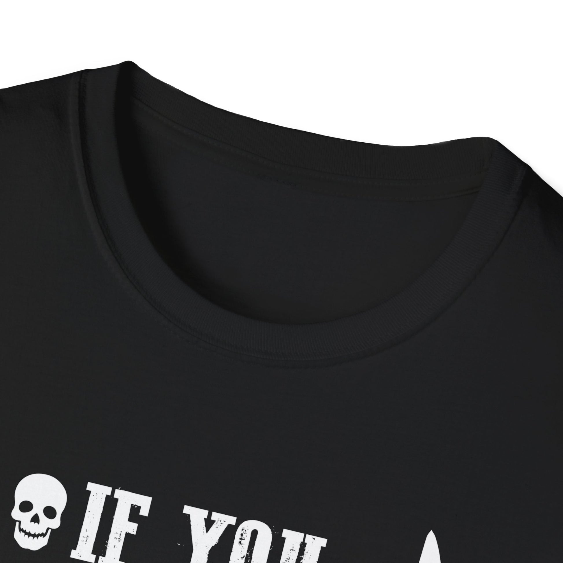 Womens Halloween T-Shirt — "If You Can't Fly With Big Girls Stay Off The Broom"