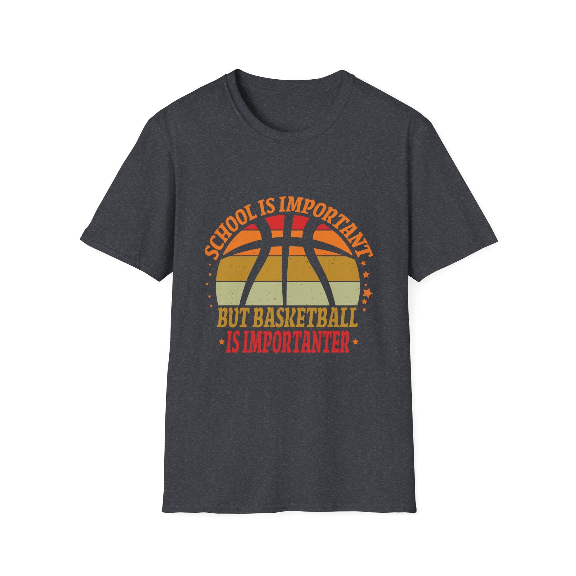 Basketball Vintage Slogan Funny Unisex T-Shirt