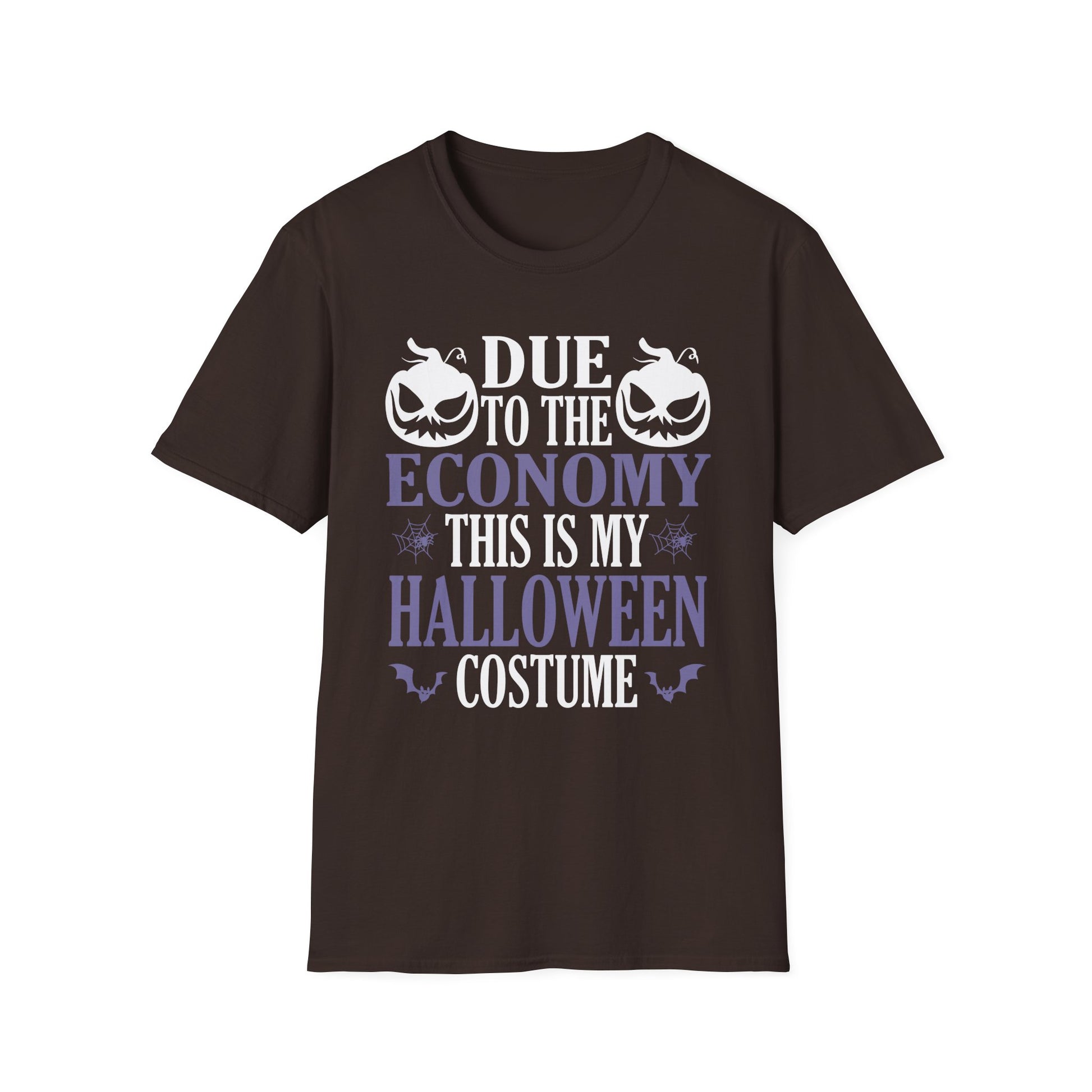 Halloween Costume T-Shirt — "Due to the Economy, This Is My Halloween Costume"