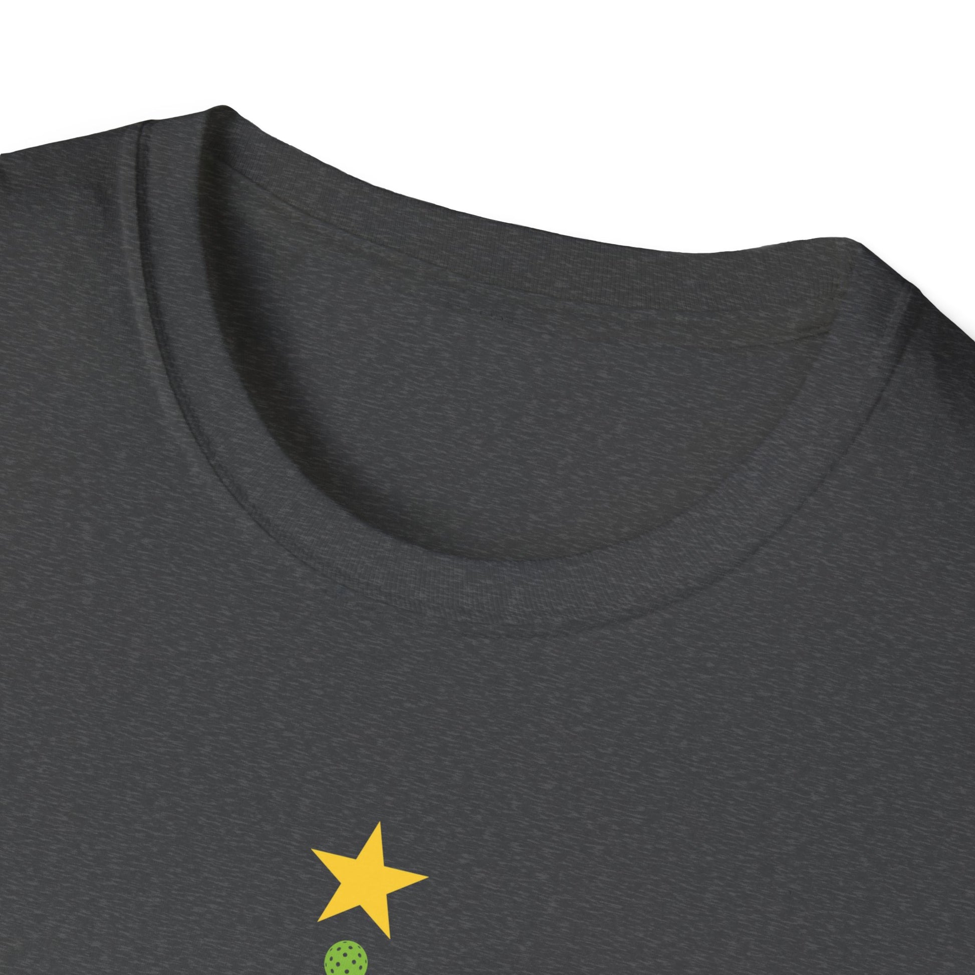 Christmas Pickleball Design_ Christmas Tree Unisex T-Shirt
