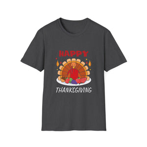Thanksgiving Turkey T-Shirt — Happy Thanksgiving Holiday Tee  Unisex T-Shirt