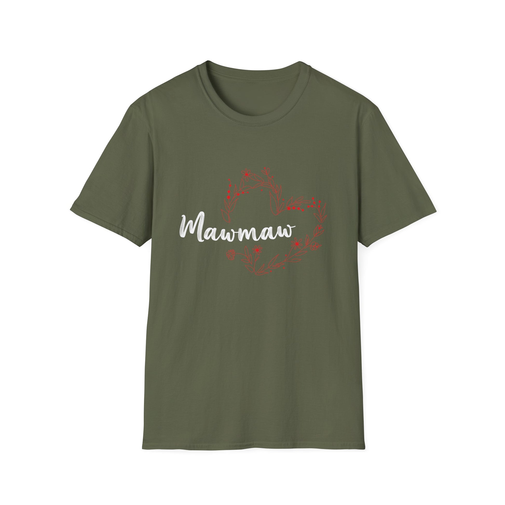Womens Mawmaw Gift Grandma Christmas Mother_s Day Unisex T-Shirt