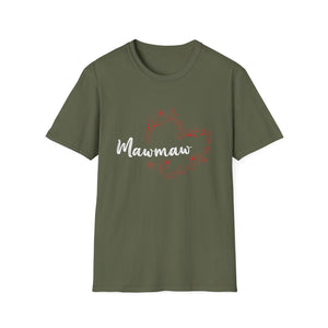 Womens Mawmaw Gift Grandma Christmas Mother_s Day Unisex T-Shirt