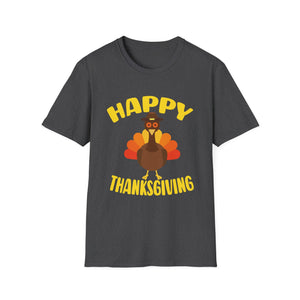 Happy Thanksgiving T-Shirt Thanksgiving Day Shirt  Unisex T-Shirt