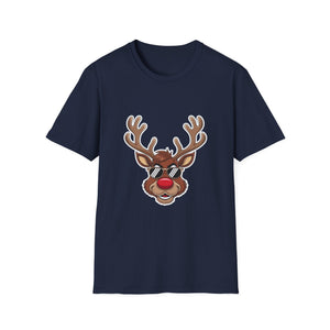 Reindeer Sunglasses T-Shirt — Cool Rudolph Christmas Tee