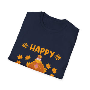 Thanksgiving Turkey T-Shirt — Happy Thanksgiving Cute Fall Tee  Unisex T-Shirt