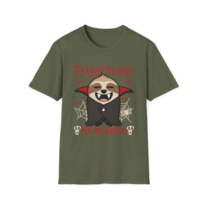 Sloth Vampire Halloween T-Shirt – 