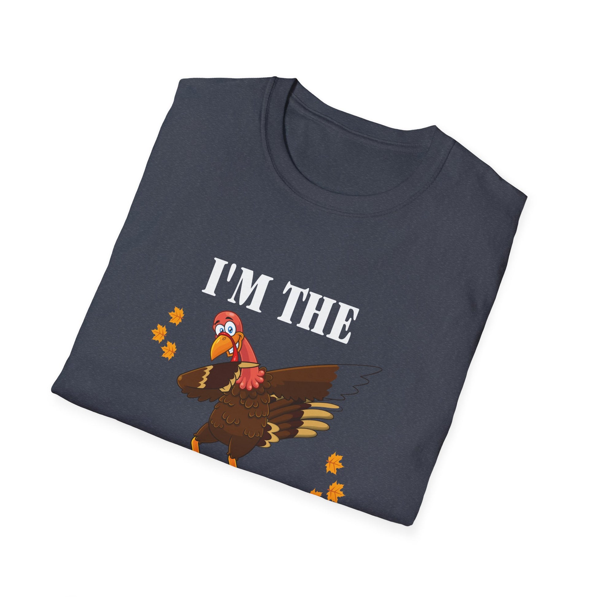 I'm the Running Turkey T-Shirt - Unisex Softstyle Thanksgiving Tee
