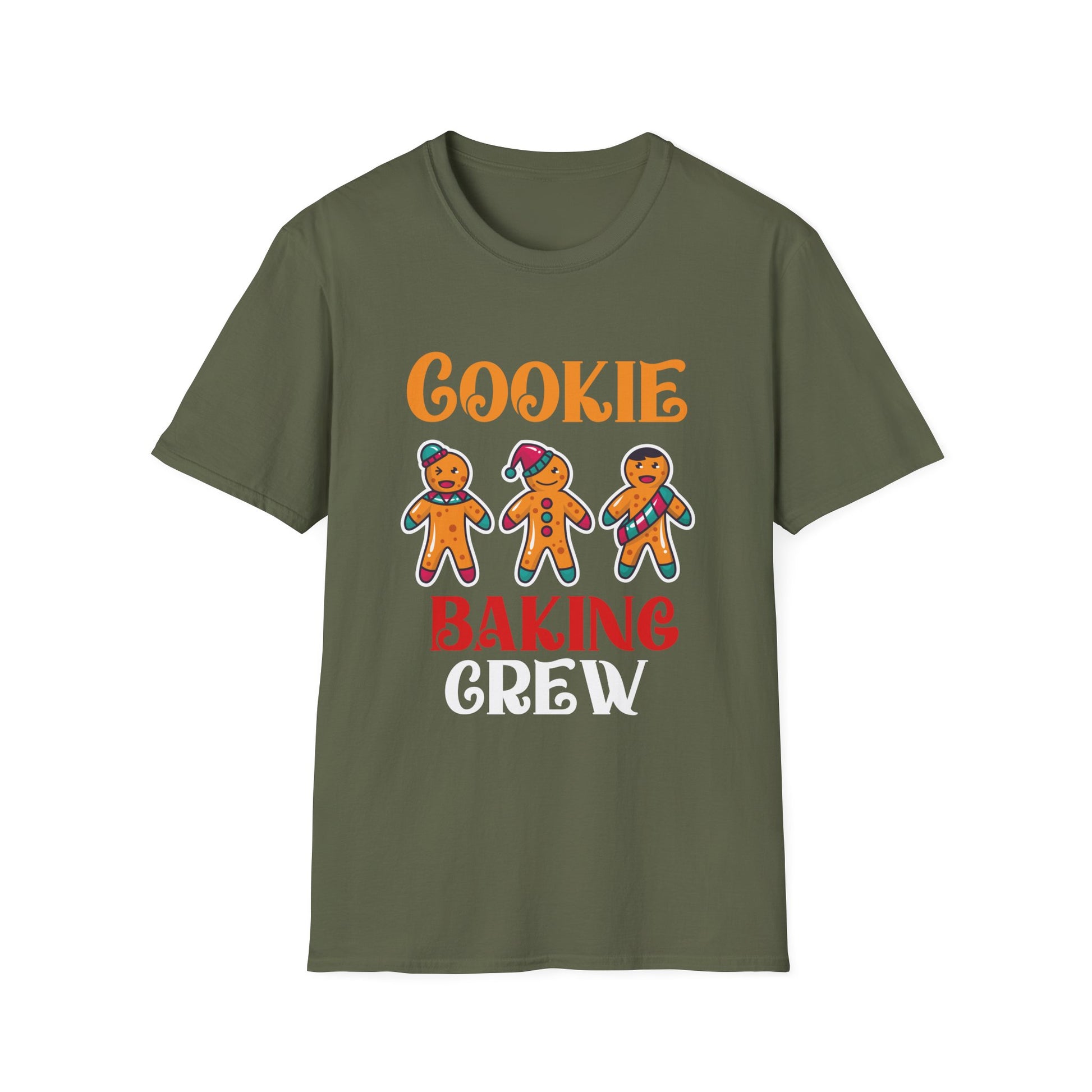 Christmas Cookie Baking Crew Gingerbread Christmas Baking Unisex T-Shirt