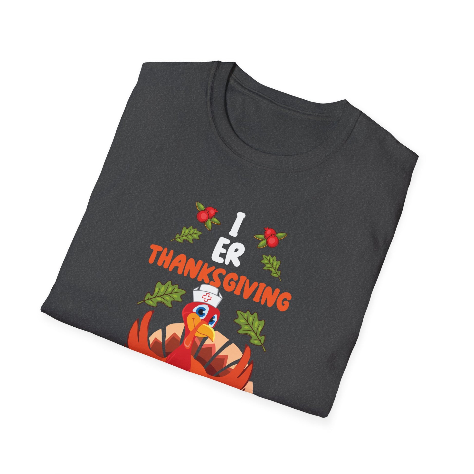 ER Thanksgiving Crew _ Emergency Room Nurse Thanksgiving Premium  Unisex T-Shirt