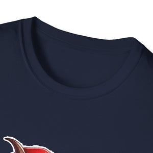 Christmas Baby Reindeer T-Shirt — Cute Santa Hat Holiday Tee